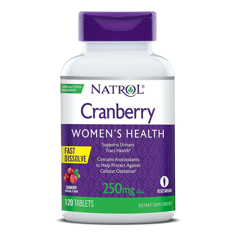 Natrol Cranberry 250 Mg Fast Dissolve Tablets - 120 Ea